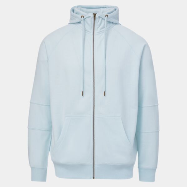 Ezra French Terry Full-Zip Funnel Hooded Sweatshirt Thumbnail