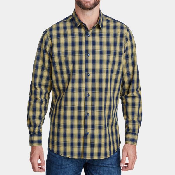 Mulligan Check Long-Sleeve Cotton Shirt Thumbnail