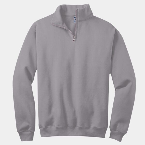 NuBlend ® 1/4 Zip Cadet Collar Sweatshirt Thumbnail