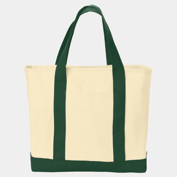 Ideal Twill Two Tone Shopping Tote Thumbnail