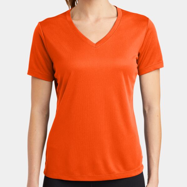 Women's PosiCharge ® RacerMesh ® V Neck Tee Thumbnail